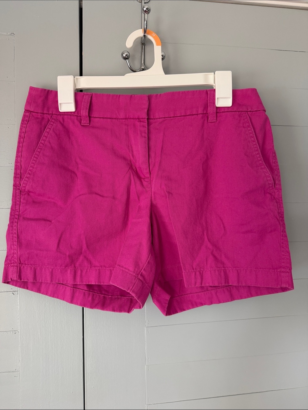 J. Crew Hot Pink Cotton Blend 5” Shorts